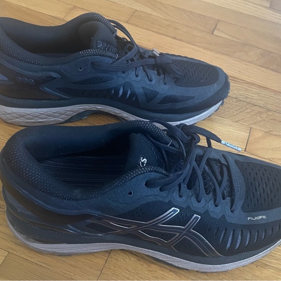 Asics Womens Black Rose Gold DuoMax Athletic Training Running Shoes 7.5 T691N - Picture 4 of 12